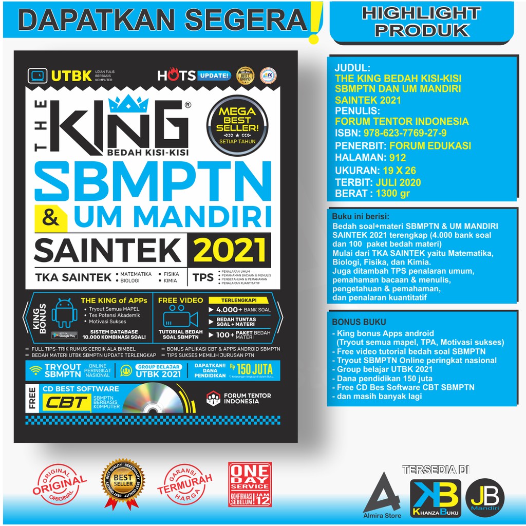 Contoh Soal Sbmptn 2021 - BacaanKita