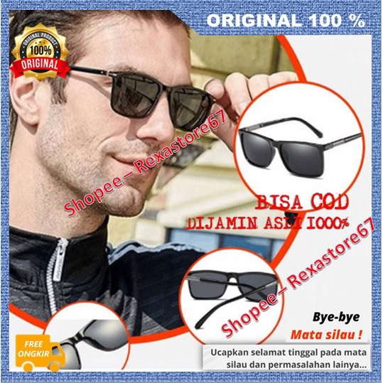 Glasses Ion Polarized Kacamata Anti Patah Anti Silau ORIGINAL