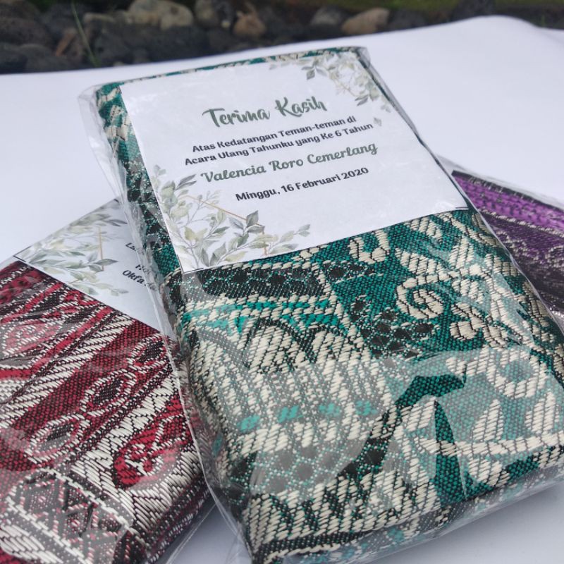 Parcel Souvenir Sajadah KECIL murah pengajian/tasyakuran/ aqiqah / haji / umroh / pernikahan