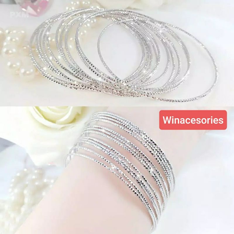 6 pcs Gelang kroncong Termurah, terkece