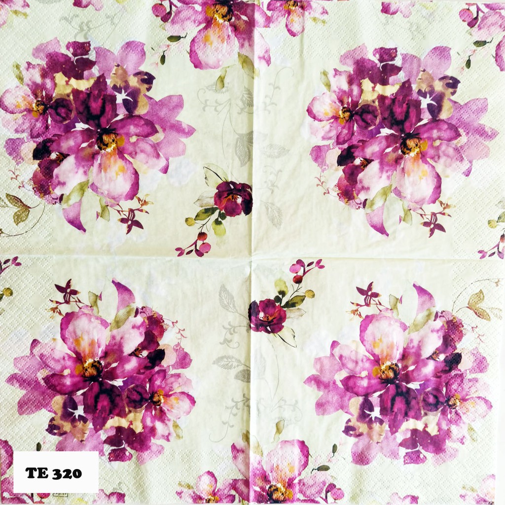 TISU DECOUPAGE EROPAH 33X33 CM TE 320  TTS