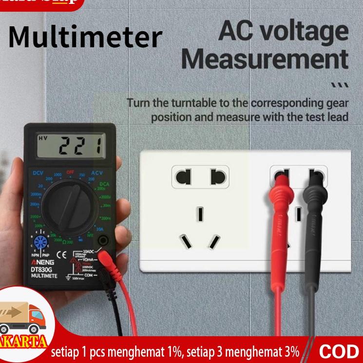 ➯ 22V Digital Multimeter / Multitester / Avometer DT-830G dt-830b ✽