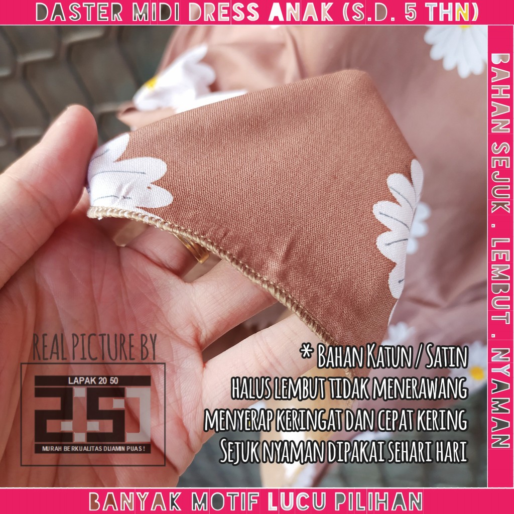 SALE CUCI GUDANG DASTER ANAK PEREMPUAN BALITA LUCU MURAH SEJUK USIA 1 - 5 TAHUN BISA PILIH MOTIF KARAKTER CEWEK RAYON