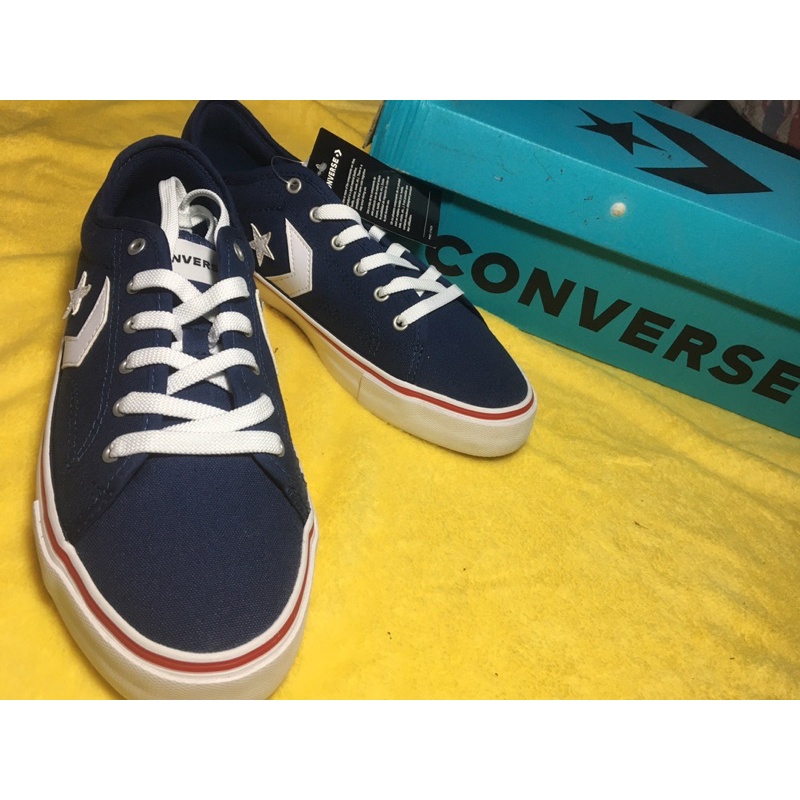 converse star replay ox navy sneakers sepatu original new BNIB size 41