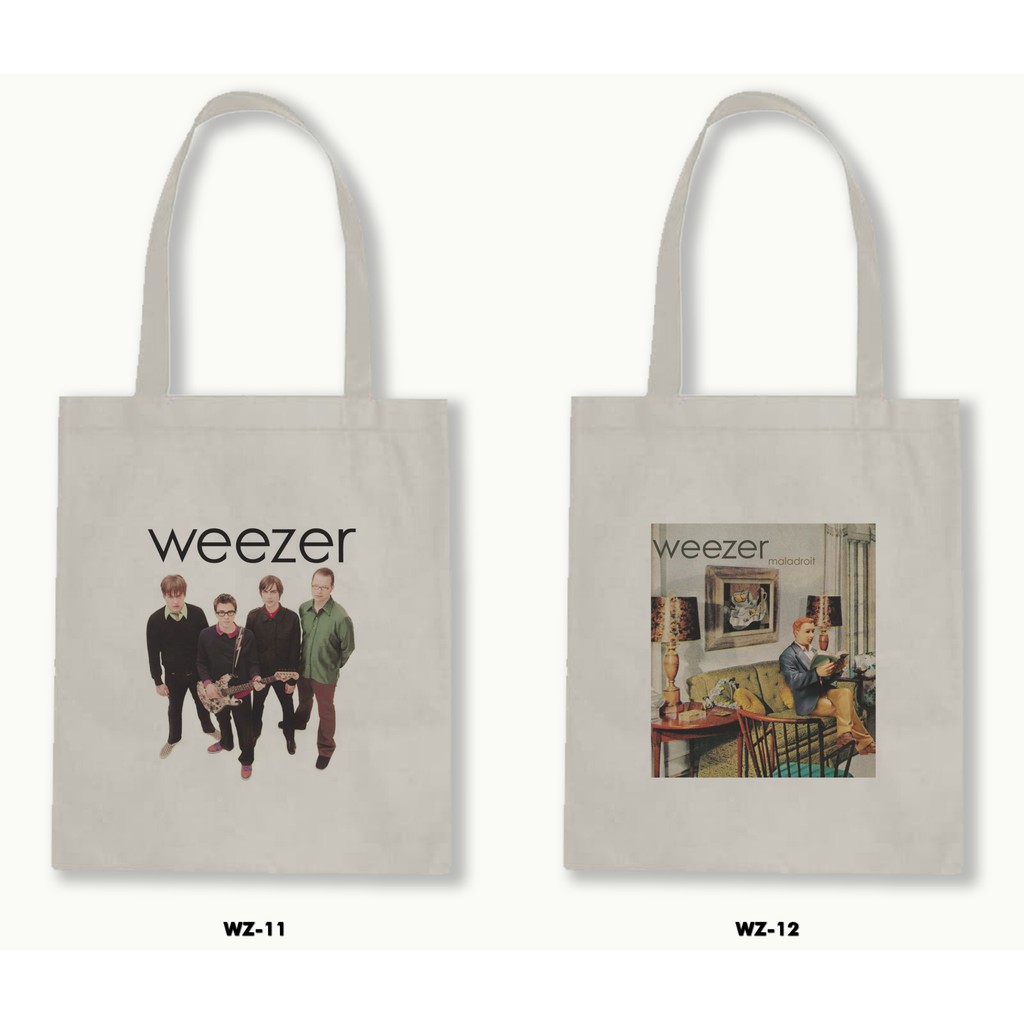 TOTE BAG BLACU - WEEZER .01