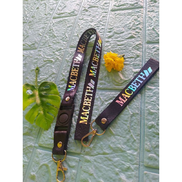 Macbeth lanyard strap Macbeth hologram l