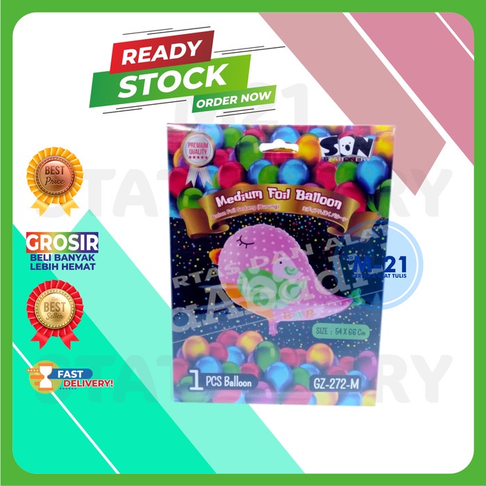 

BALON FOIL SEDANG BENTUK BURUNG