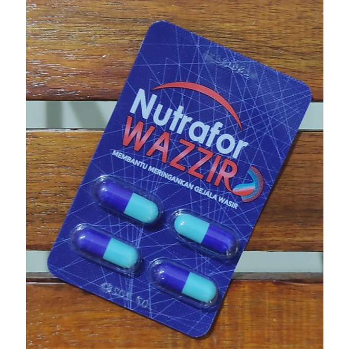 Nutrafor 4 Kapsul / Obat Wasir / Ambeien