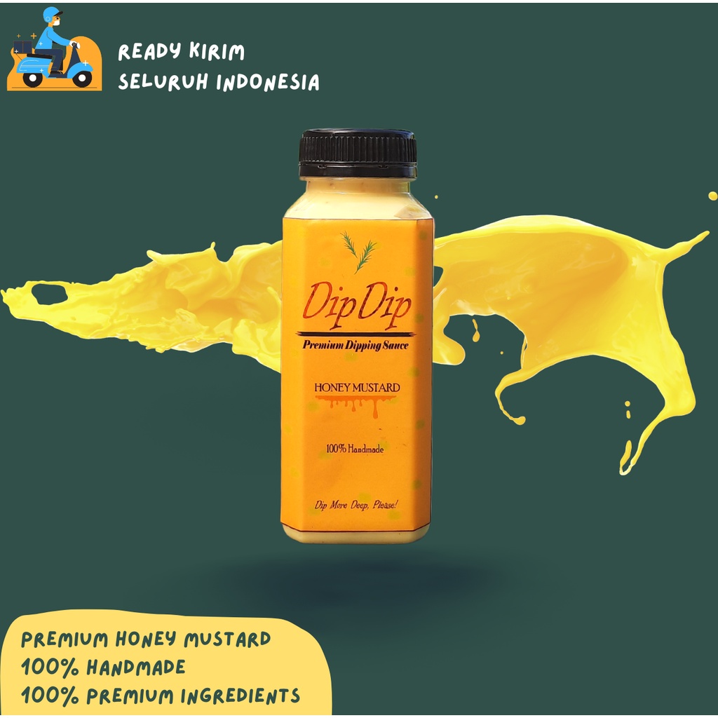 

SALE! HONEY MUSTARD SAUCE SAUS SAOS 250ml