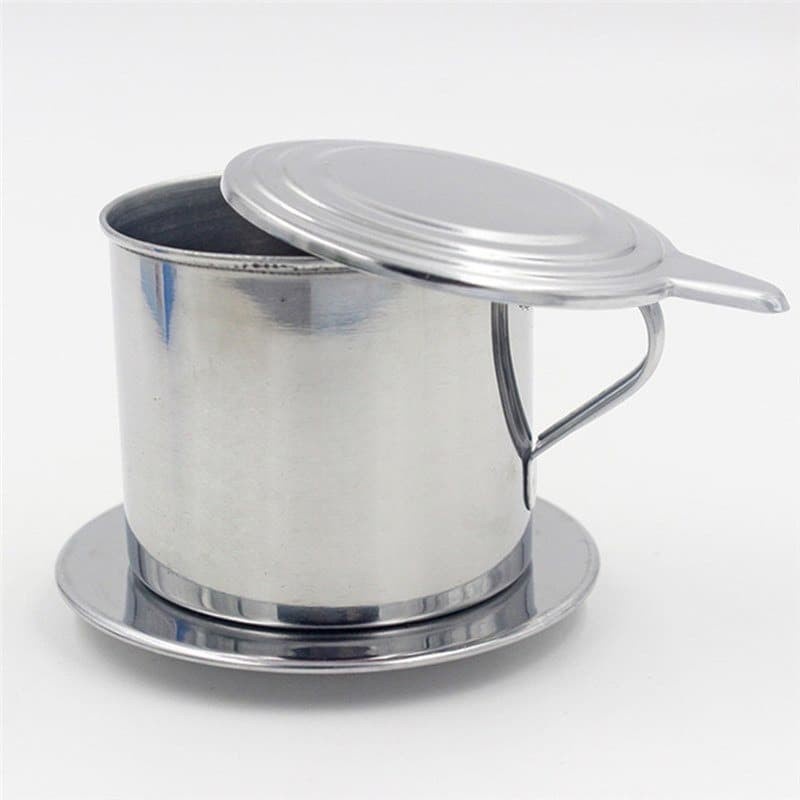 OneTwoCups Filter Saring Kopi Vietnamese Coffee Drip Pot 100ml - 126682 - Silver