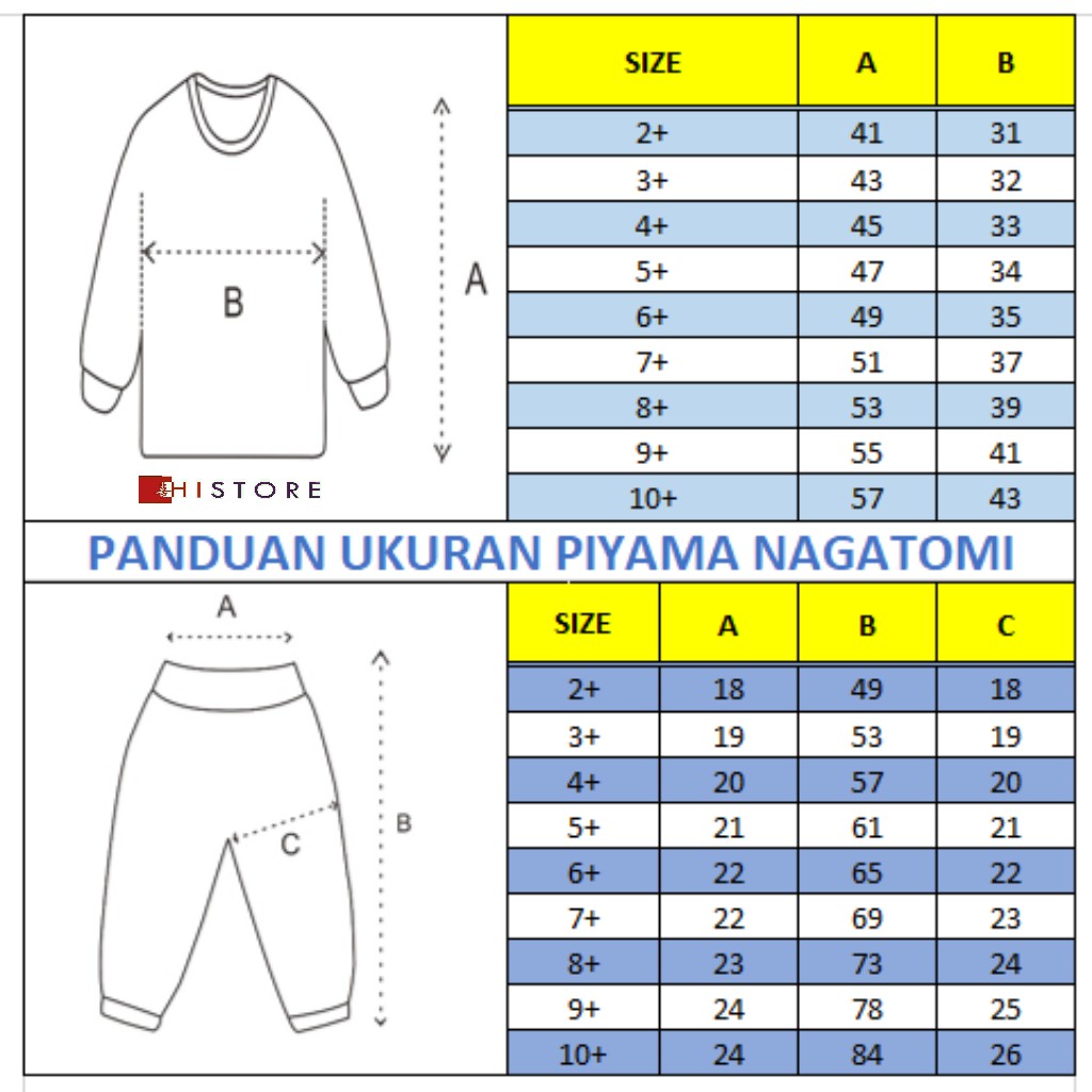 [HI]PIYAMA SLEEPING WEAR NAGATOMI BAHAN KATUN DOUBLE PREMIUM ANTI ALERGI