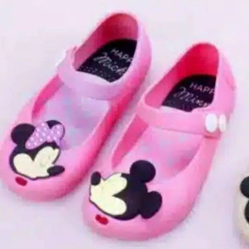 SEPATU JELLY MICKEY MINNIE