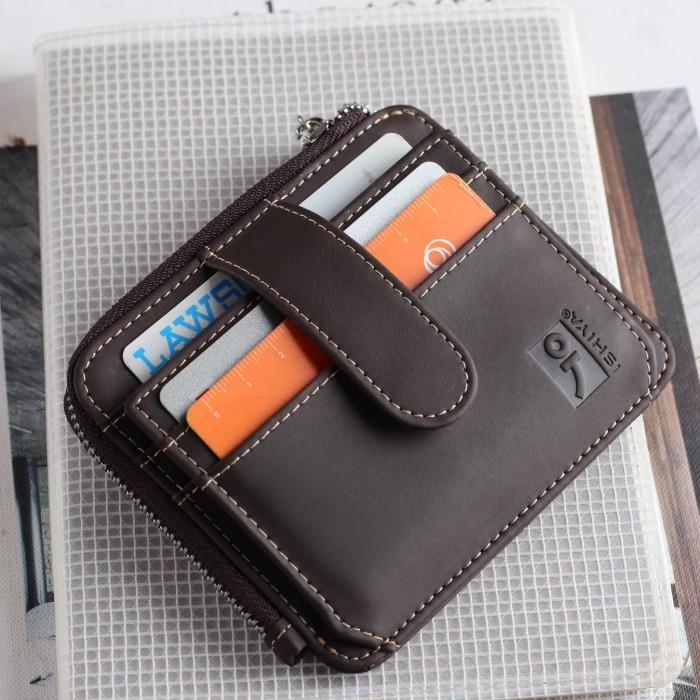 

Yoviu | Dompet Kulit Asli | Dompet Kartu Tipis Crazy Horse -Ishiya Veto-
