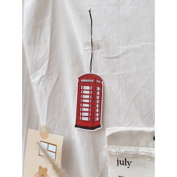 SYSCENT AIR FRESHENER (Parfum Mobil / Pengharum Ruangan) Telephone Box