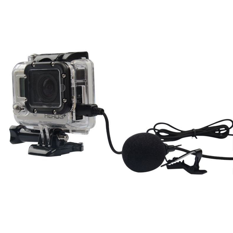 USB Stereo Microphone for GoPro 3/4