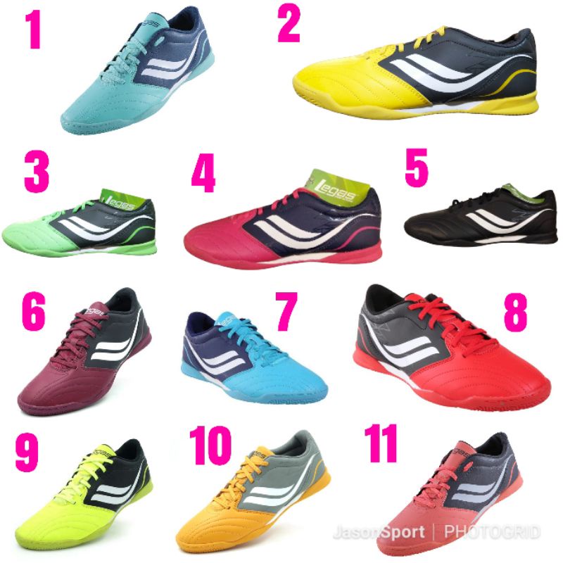 Sepatu League Legas Futsal Encanto La Olahraga Pria Original
