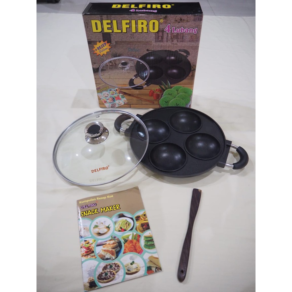 Delfiro Cetakan Kue 4 Lubang