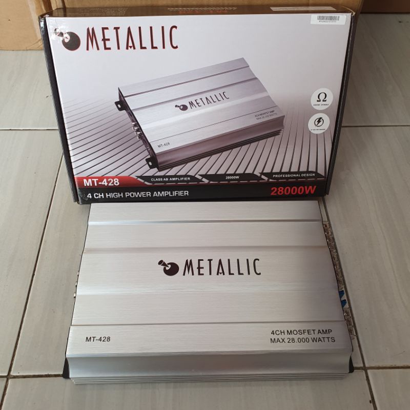 power Metallic MT-428 4 channel