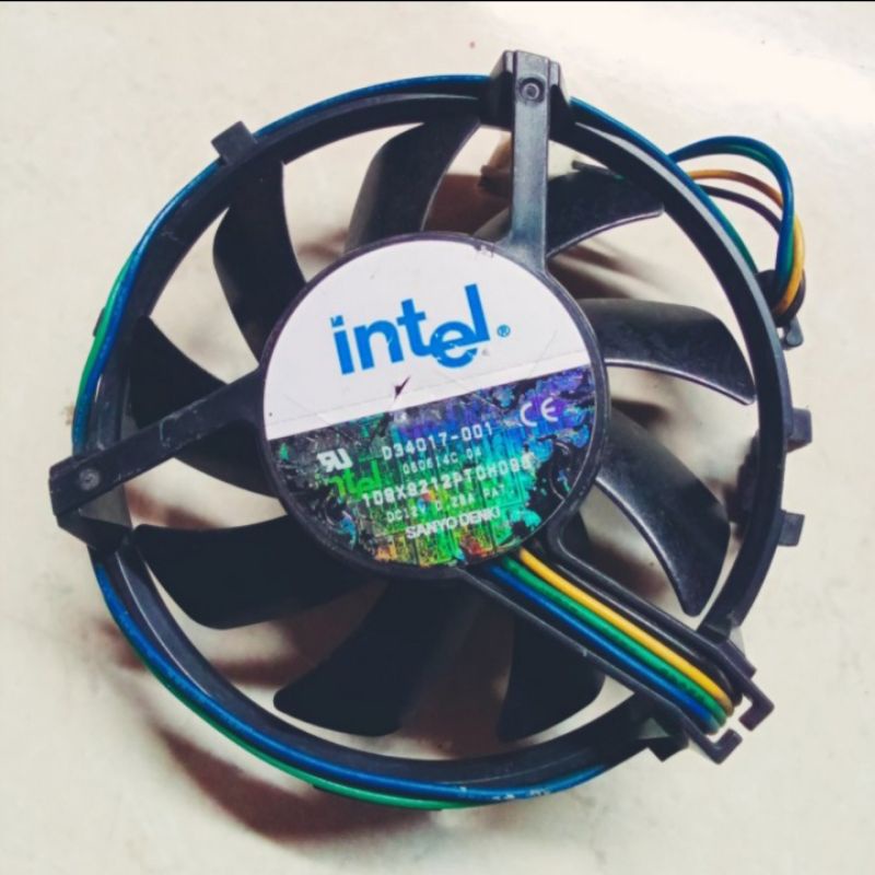 FAN DC KIPAS PENDINGIN KIPAS INTEL 9CM 12V 0.28A SPEED