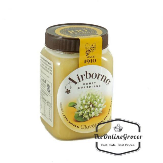

QH W2fit Madu Airborne Clover Honey 500 gram New Zealand Import Kesehatan