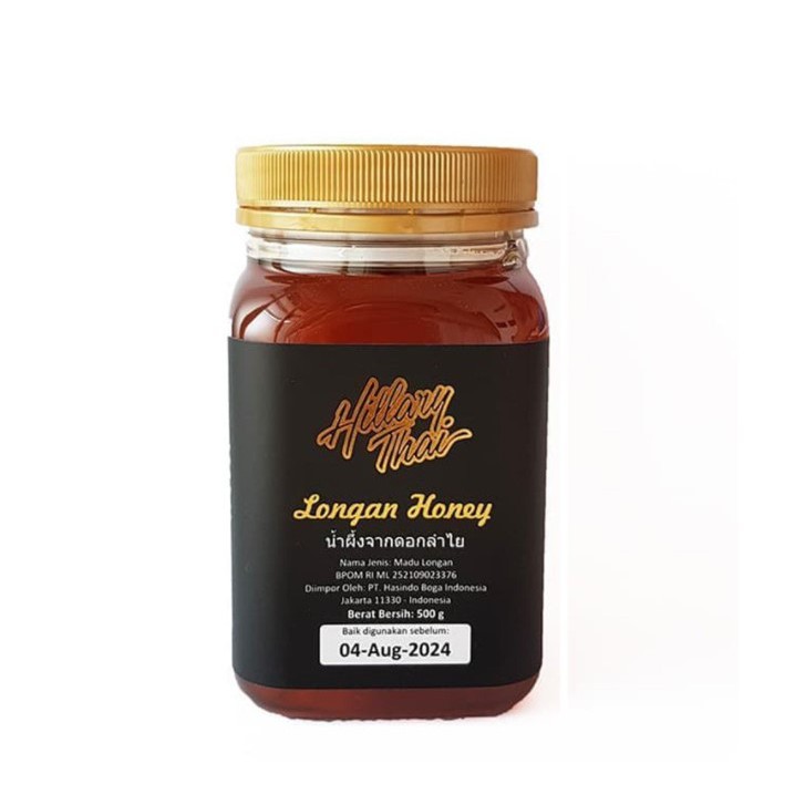 Hillary Thai Longan Honey 500 Gr