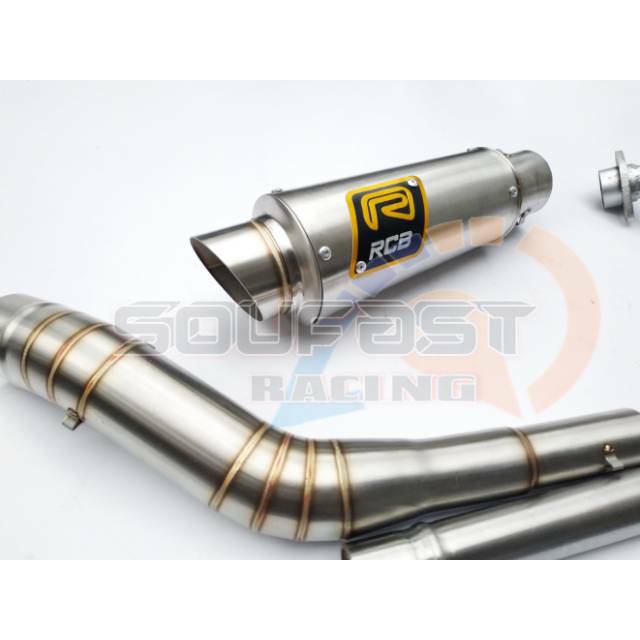Knalpot Racing RCB jupiter mx king mx 135 satria fu supra gtr sonic vixion r15 cbr150r cb150r