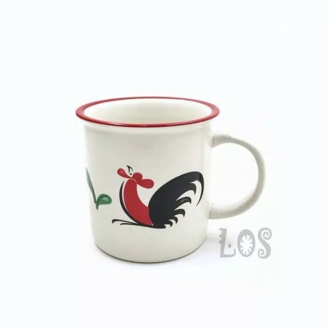 Mug Teh Kopi Keramik Cap Ayam Jago