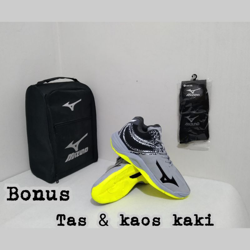 Sepatu Mizuno Thunder blade 2/Sepatu Volly Mizuno Wave Voltage Mid/Sepatu Volly Murah/Sepatu Volly T