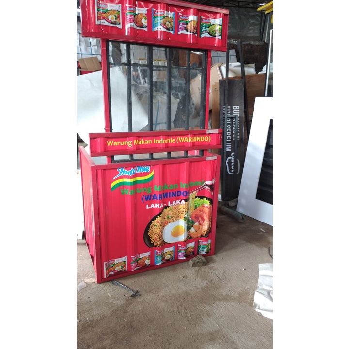 Booth Warmindo Kekinian Murah