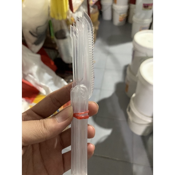 

pisau mini bening 10pcs