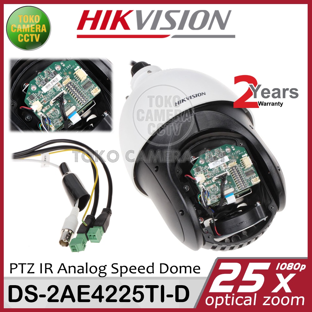 KAMERA PTZ SPEED DOME HIKVISION DS-2AE4225TI-D 25X ZOOM