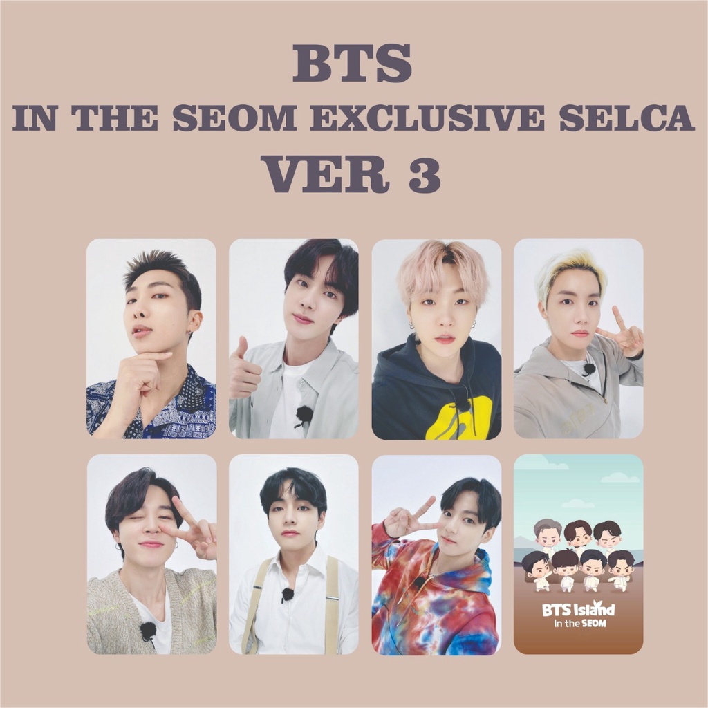 PHOTOCARD BTS IN THE SEOM EXCLUSIVE PHOTOCARD