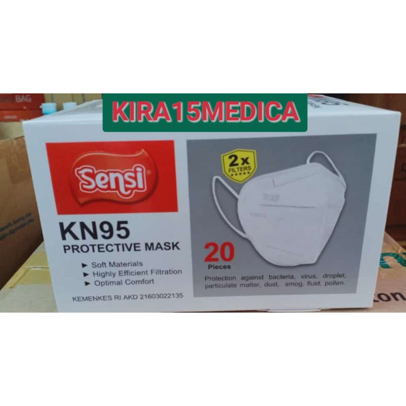 Sensi KN95 Mask Earloop.
