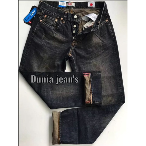 DJ //CELANA JEANS  BAHAN ORIGINAL JEANS LVS / CELANA PANJANG PRIA KEKINIAN