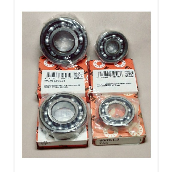Bearing Laher Mesin Rasio Ratio Yamaha VEGA ZR JUPITER Z1 Fag C3 Fulset High speed