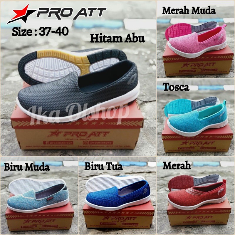 Sepatu Slip On Wanita Pro ATT