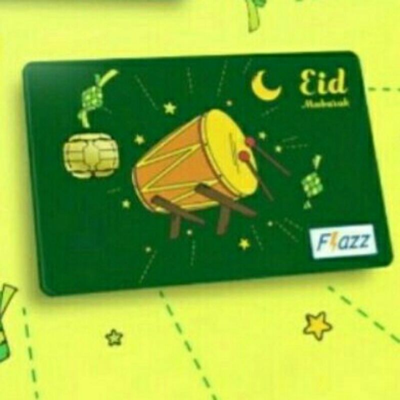 Flazz BCA EDISI SPESIAL LEBARAN - BEDUG ORI /Like eTOLL eMONEY Tapcash or Brizzi