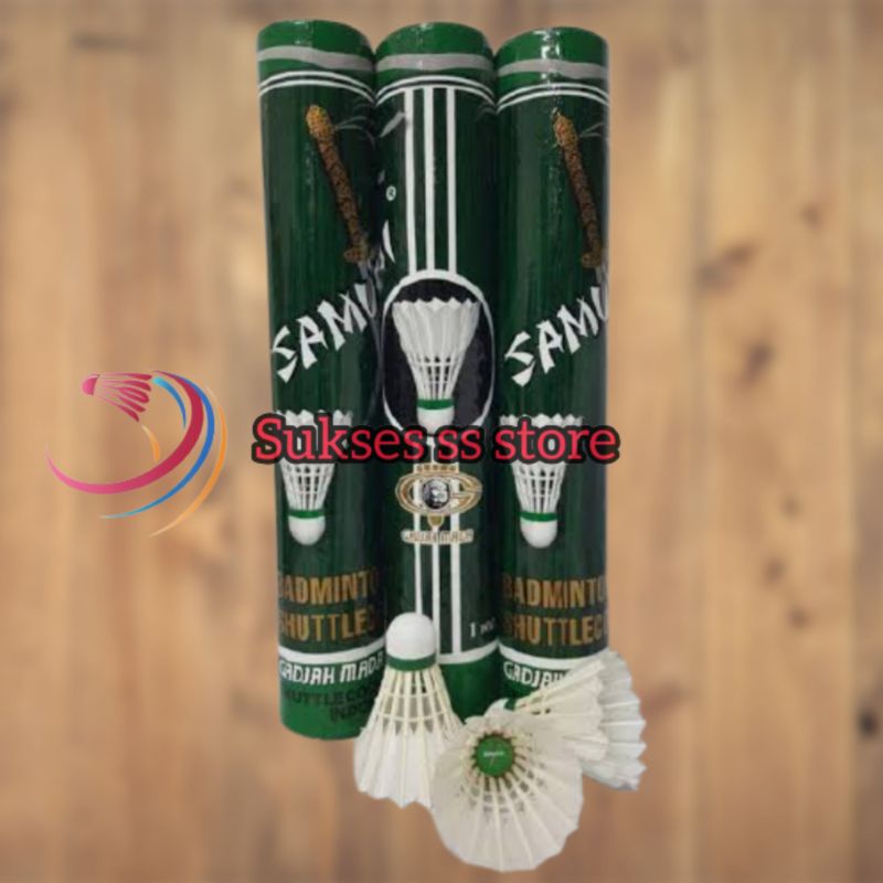 shuttlecock samurai hijau, kock badminton, kock samurai hijau