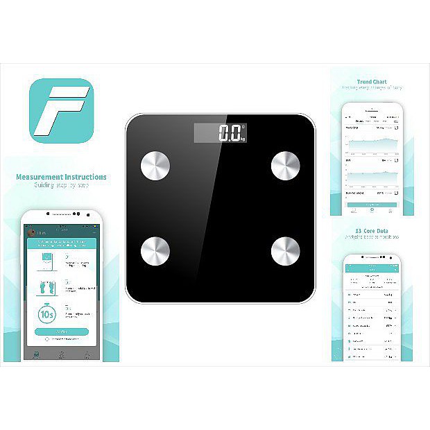 IDEALIFE IL-273 Digital Smart Scale Timbangan Badan