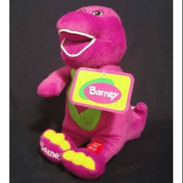 Boneka barney bernyanyi - singing barney