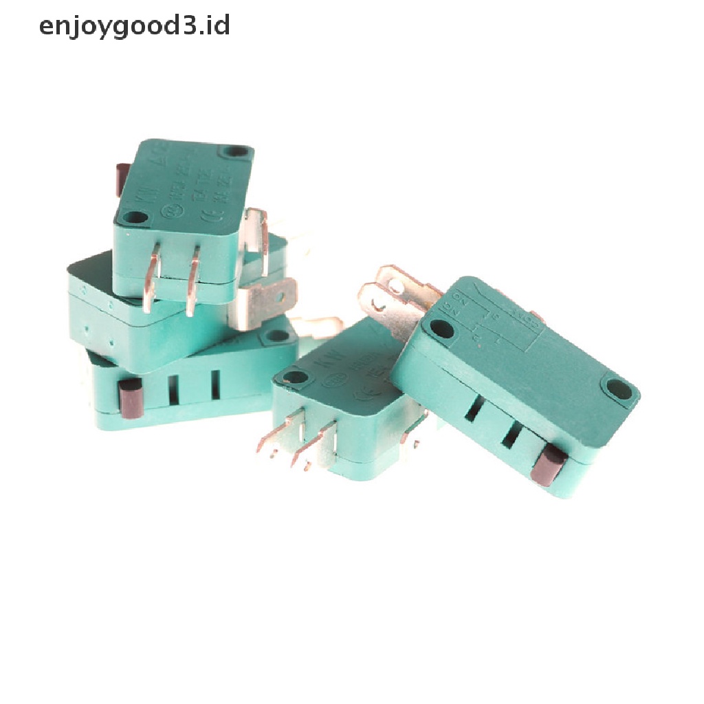 5pcs Kw7-0 15a 16a Micro Switch Buka Tutup