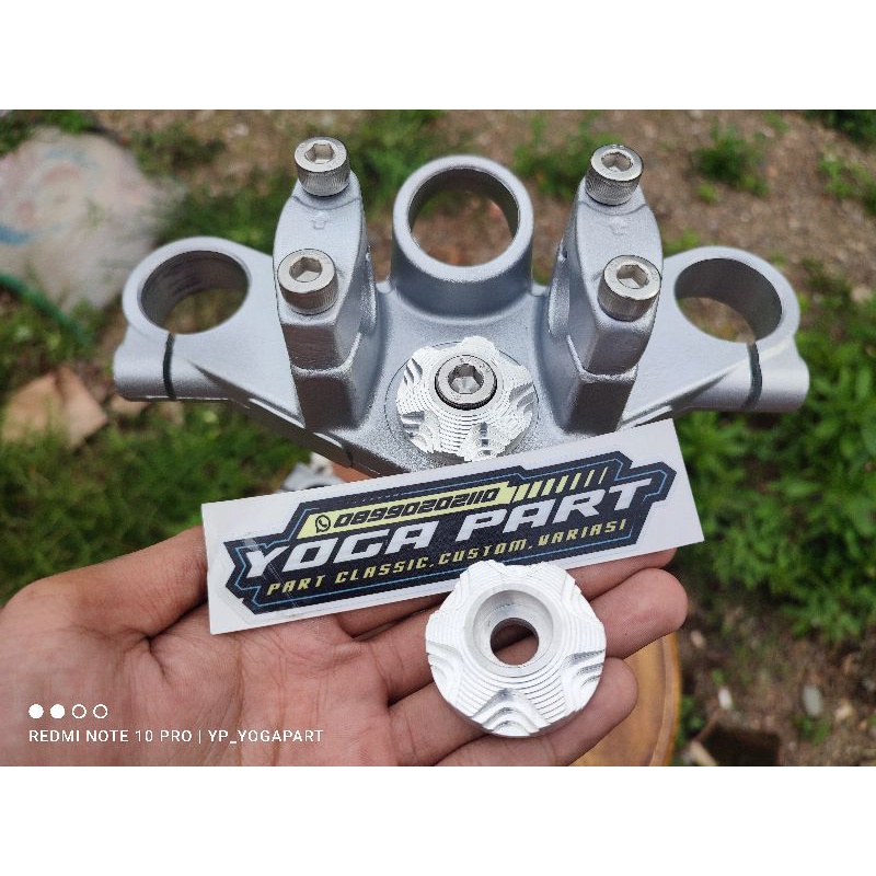 ring manisan almunium billet baut L komstir T segitiga ninja