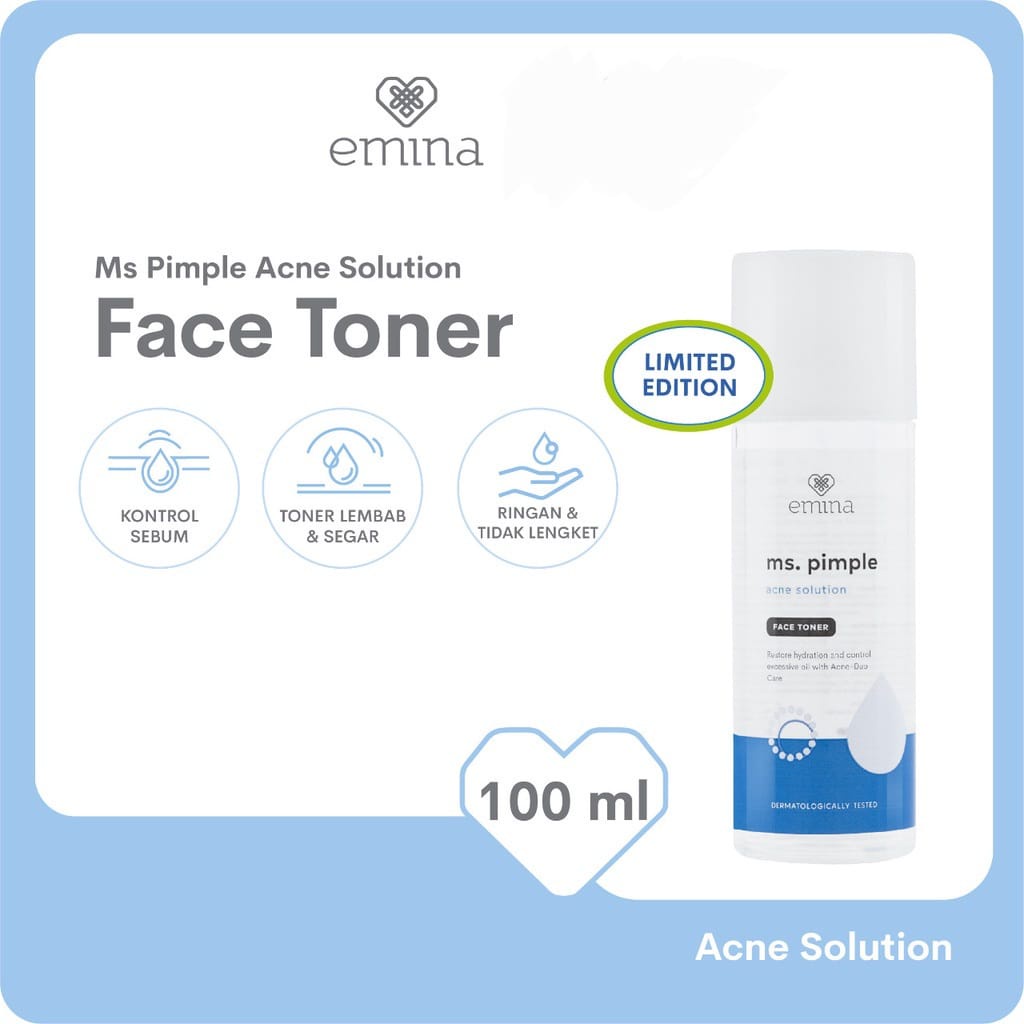 EMINA Ms Pimple Face Toner 100 ml