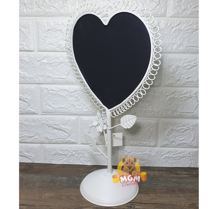 Memo display board bentuk LOVE papan tulis LOVE tinggi 39cm