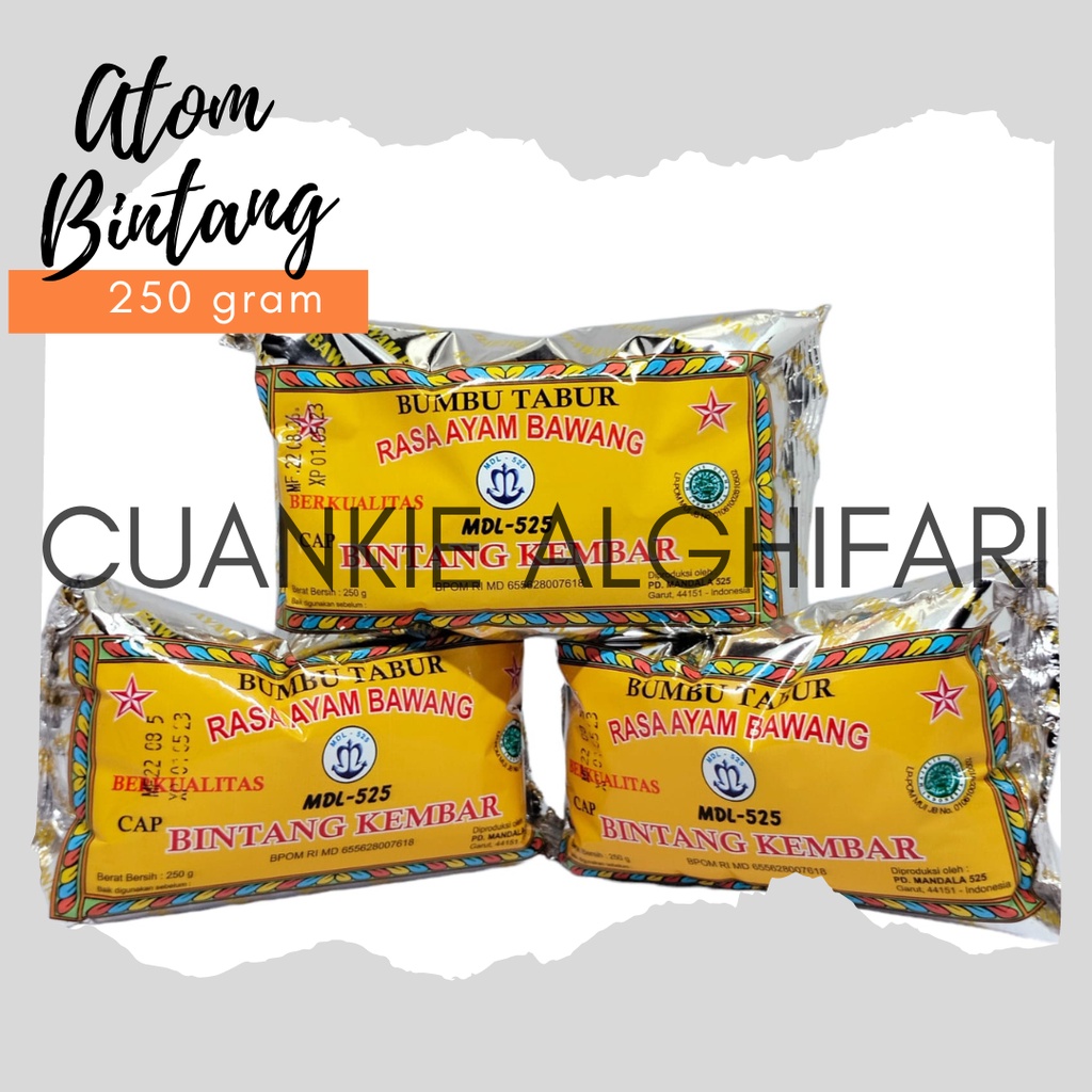 Bumbu bintang gurih dan lezat 250 gram..