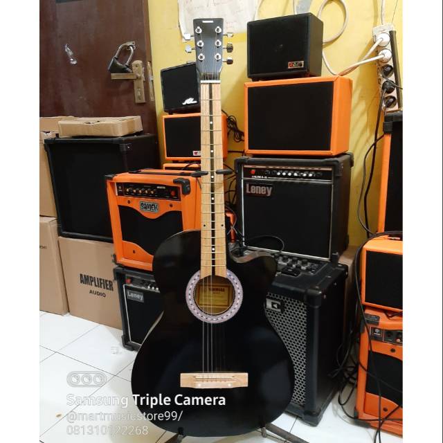 Gitar Akustik Tanam Besi