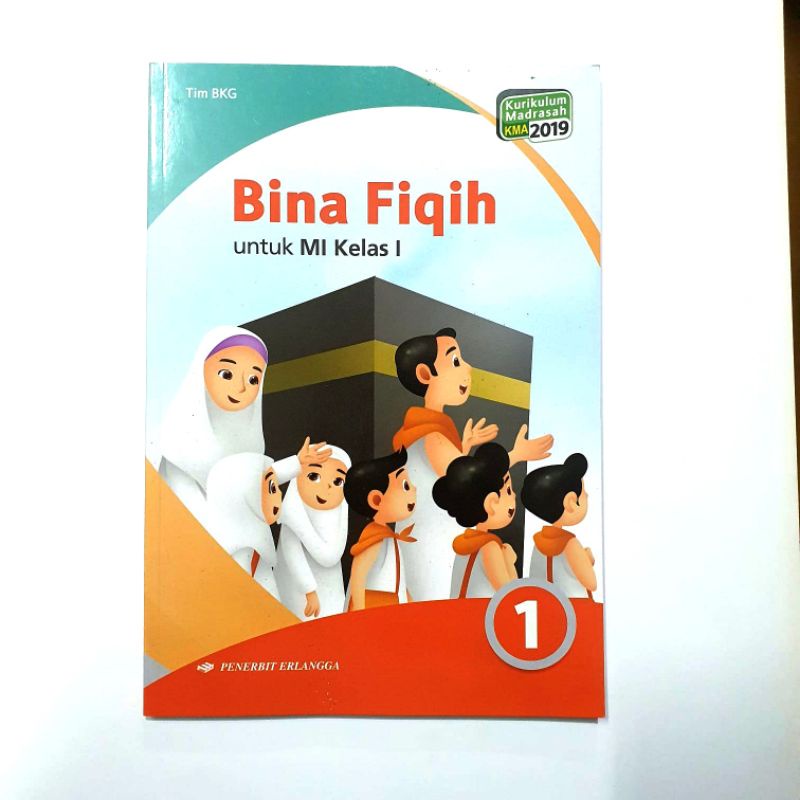 Buku BINA FIQIH MI KELAS I, II, III, IV, V, VI kurikulum 2019 penerbit ERLANGGA