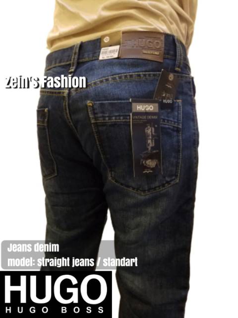  JEANS  ORIGINAL HUGO  BODY JEANS  PRIA  IMPORT CELANA  