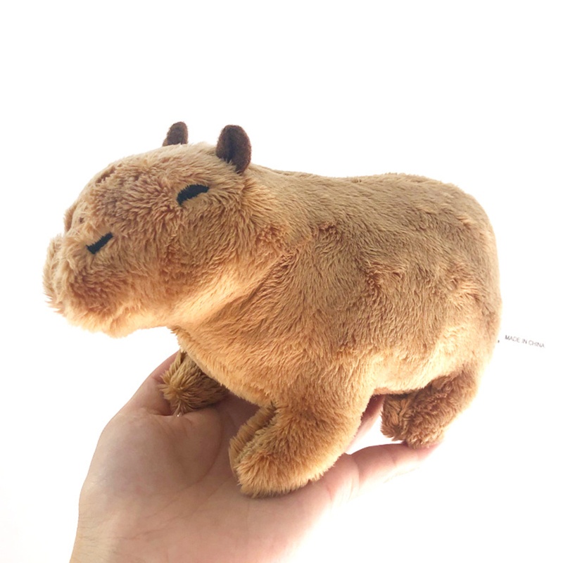 Mary Realistis 3D Capybara Rodent Figure Untuk Boneka Dekorasi Meja Butik Gear Store Supp