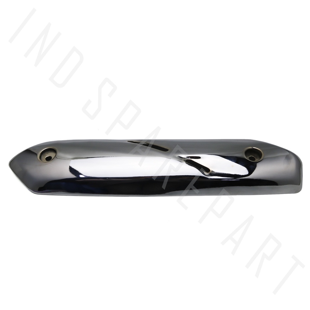 Cover Tutup-Penutup-Tameng Pelindung Knalpot-Kenalpot-Muffler Chrome Jupiter Z New 115 2010-2013